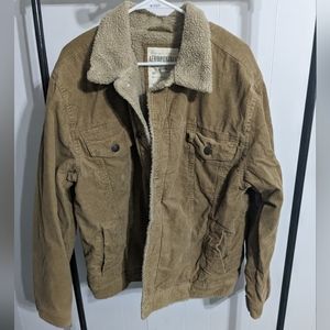 Aeropostale corduroy Sherpa lined jacket - size XL